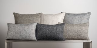 This Chevron pattern is one of six pillow-cover styles.