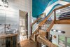 Modern home with Bath Room. loft bath with public vanity sink Photo 12 of Mountain Bikers Tiny House Getaway