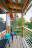 Modern home with Outdoor. private balcony Photo 18 of Mountain Bikers Tiny House Getaway