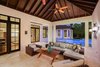 Modern home with Living Room, Accent Lighting, Chair, Coffee Tables, and Ceiling Lighting. Outdoor living room overlooking the pool then out to the master Photo 18 of Spice Bay
