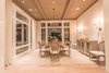 Modern home with Dining Room, Ceiling Lighting, Accent Lighting, Chair, Pendant Lighting, Light Hardwood Floor, Wall Lighting, Storage, and Table. Dining Room Photo 5 of Venice Beach Cottage