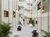 The public space surrounded by the main three-dimensional dynamic lines of the original building Photo 19 of THE VILLAGE modern home