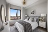 Modern home with Bedroom, Night Stands, Recessed Lighting, and Bed. One of the penthouse's 5 bedrooms Photo 8 of A Brooklyn Penthouse With Three Terraces