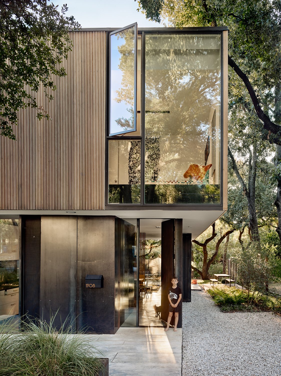 Photo 2 of 13 in A Svelte Austin Home Enables Cleverly Compact Living