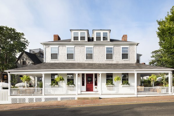 The 1830s mansion that is now Life House Nantucket was originally built by whaler Captain Robert Calder and opened as an inn in 1870. 