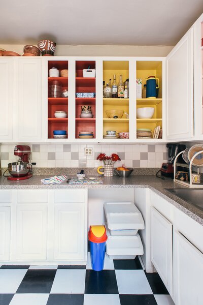 Ceramicist Josephine Heilpern spent weeks cleaning, painting, and upgrading the kitchen of her rent-stabilized Crown Heights apartment to make the room usable. It had been "fully abandoned