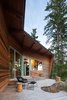 Modern home with Outdoor, Decking Patio, Porch, Deck, Trees, Back Yard, and Wood Patio, Porch, Deck. Sooke 01- Exterior Photo 12 of Sooke 01 House