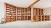 Modern home with Office, Desk, Bookcase, Carpet Floor, Library Room Type, and Storage. Library Photo 9 of Mocking Bird