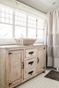 Modern home with Bath Room and Porcelain Tile Floor. Bathroom Photo 11 of Secret Garden