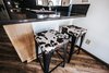 Modern home with Kitchen. Bar Stools Photo 8 of FLW Fan