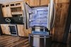 Modern home with Kitchen. Fridge Photo 4 of FLW Fan