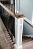 Modern home with Staircase, Metal Railing, and Wood Tread. Staircase Photo 3 of Limoncello