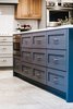 Modern home with Kitchen. Island Cabinetry Photo 9 of Gray Matters Kitchen