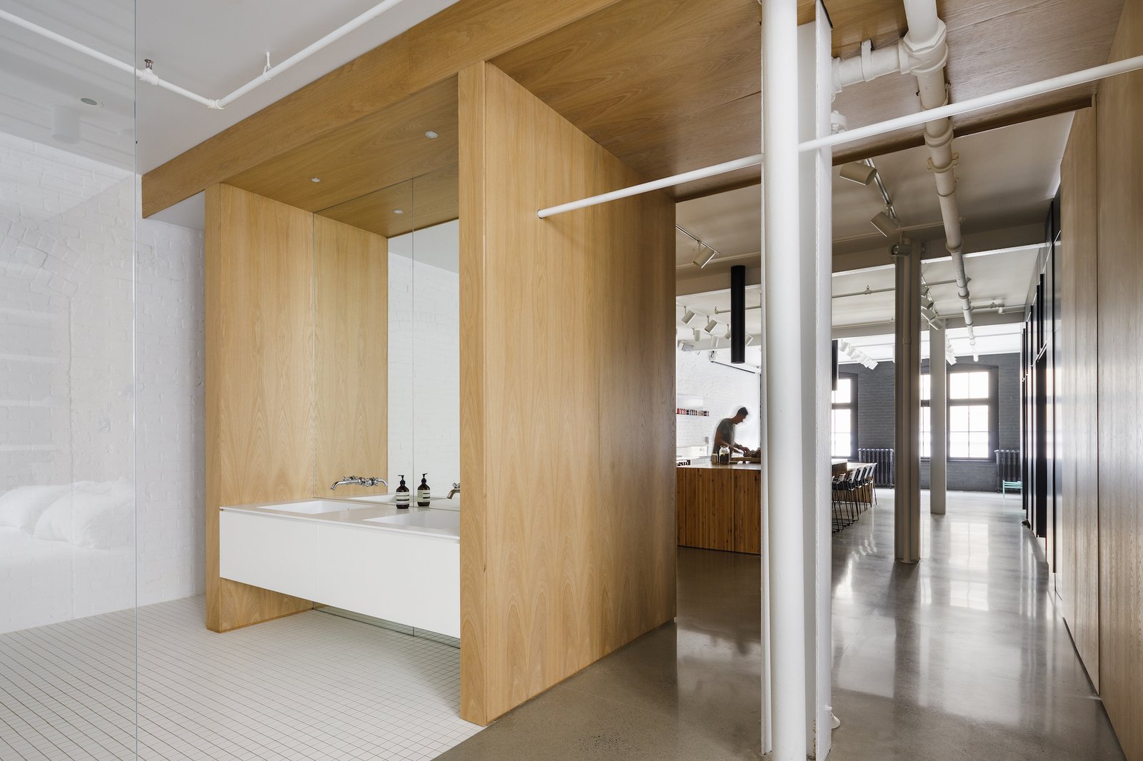 Photo 4 of 17 in This Luxury Apartment in an 1895 Candy Factory Is a