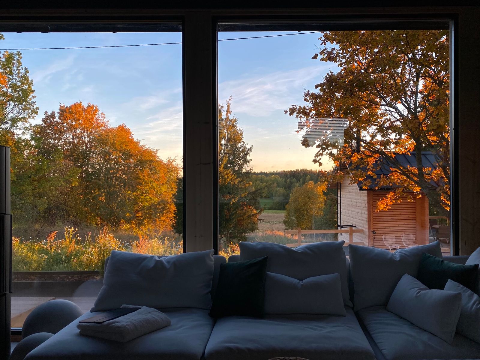 The moment Jussi-Pekka saw the view, he knew he had found the right site. The  had been listed for €79,000, but I managed to get it for €20,000. That gave me the flexibility to build exactly what I wanted.