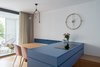 Modern home with Dining Room, Chair, Storage, Table, Bench, and Pendant Lighting. Dining room and kitchen Photo 4 of Lady