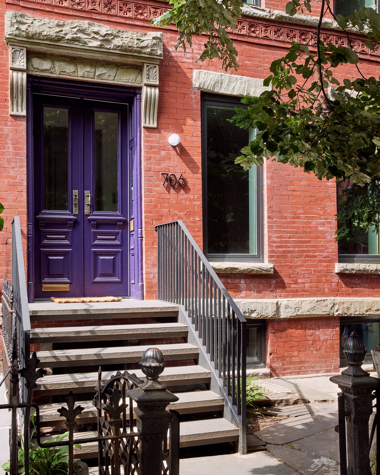 In Brooklyn, OSSO Architecture renovated this 1901 Park Slope townhome, which was literally sinking.
