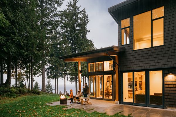 Callie and Nathan Angle worked with Seattle firm CAST Architecture to design their forever home in Edmonds, Washington, just north of the city.