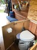 View of the hidden composting toilet Photo 13 of The Pennybago modern home