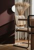 Modern home with Dining Room, Table, Medium Hardwood Floor, and Chair. Details Photo 16 of Apartment, 62 sq. meters in St. Petersburg