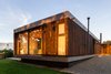 Modern home with Bedroom. Master bedroom facade Photo of AGLAE HOUSE by AFARQ Arquitectos