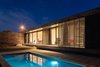 Modern home with Exterior. Pool in the night Photo 8 of AGLAE HOUSE by AFARQ Arquitectos