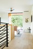 Modern home with Living Room, Light Hardwood Floor, and Chair. Windsor Residence by Dick Clark + Associates Photo 13 of Windsor Residence