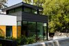 Modern home with Exterior, Stucco Siding Material, Wood Siding Material, Concrete Siding Material, Metal Siding Material, and House Building Type. Windsor Residence by Dick Clark + Associates Photo 2 of Windsor Residence