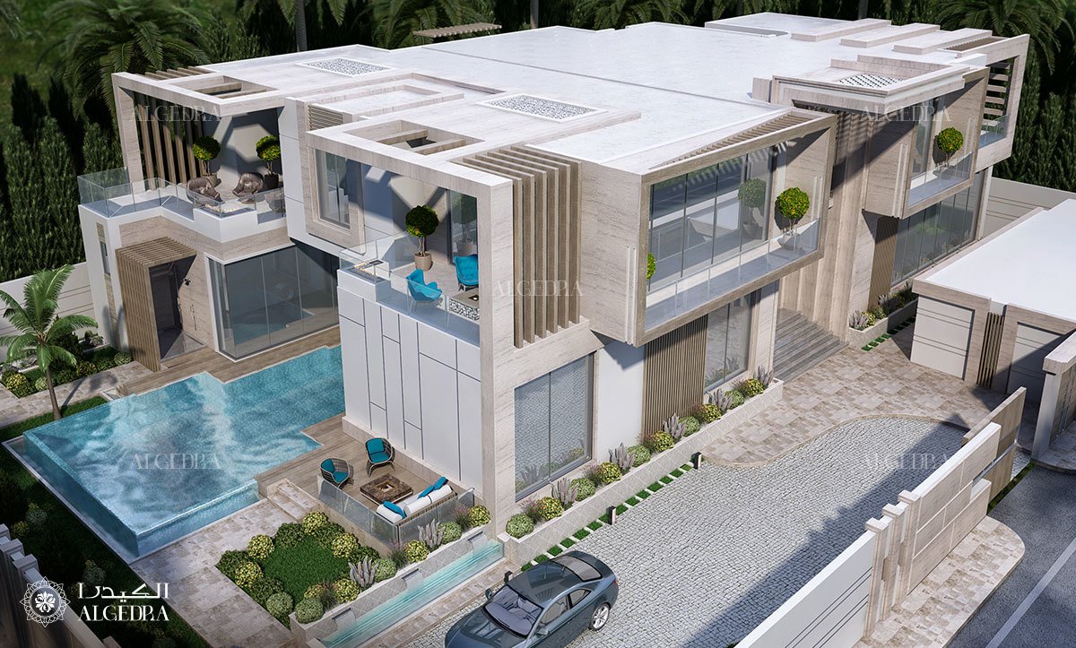 Photo 4 of 11 in Villa Exterior Design by ALGEDRA Interior Design - Dwell