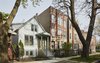 Modern home with Exterior. Main facade streetscape. Photo 2 of Drake House