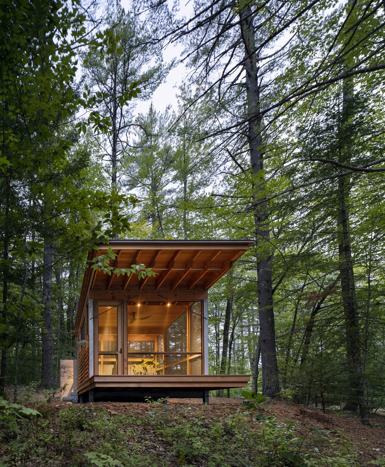 Photo 19 of 21 in This Loon Lake Getaway Is a WabiSabi Twist on the Traditional Cabin from