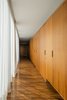 Modern home with Hallway and Dark Hardwood Floor. bedrooms corridor Photo 14 of Pindaibeiras House