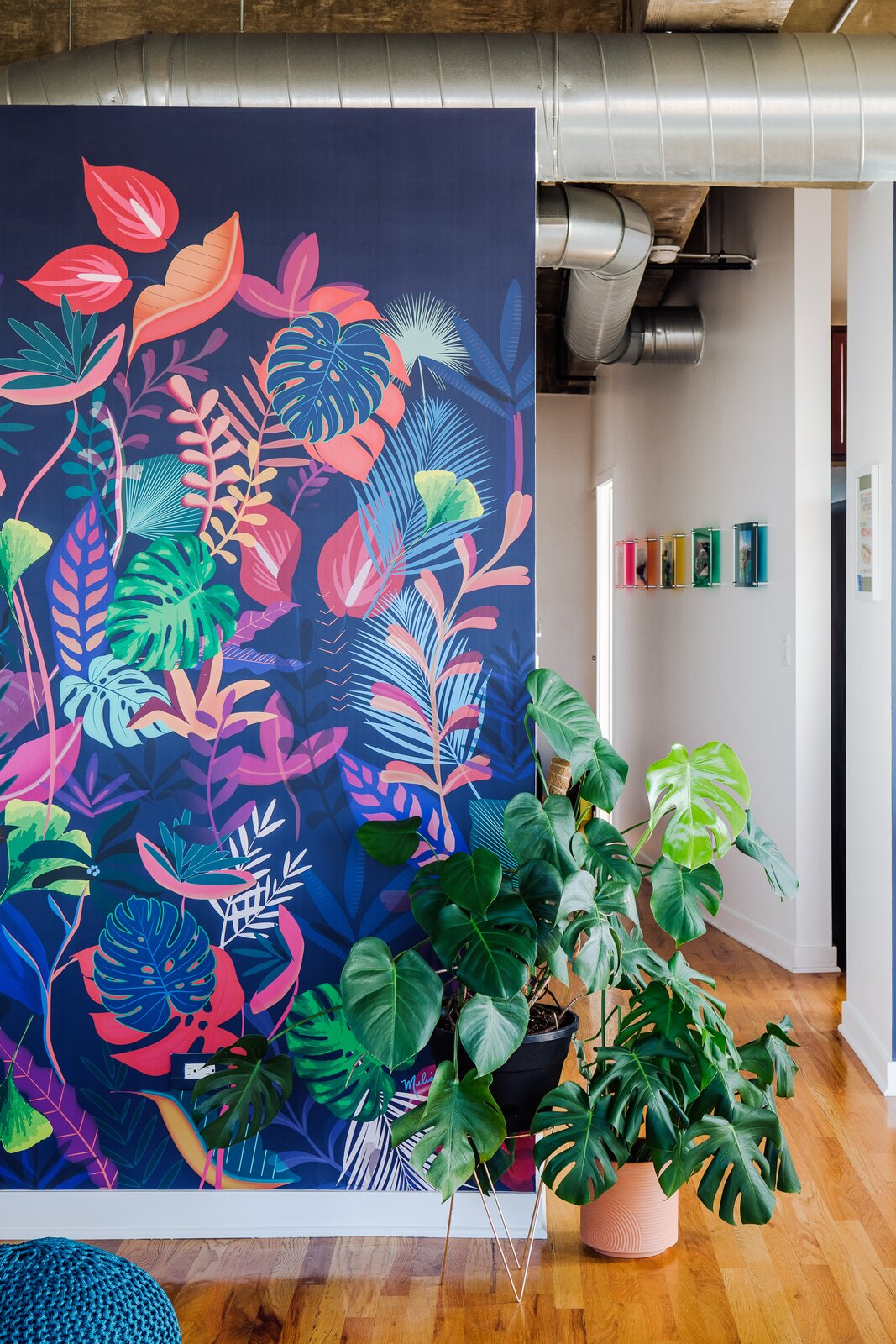 Photo 3 of 11 in ModernMaximalist City Loft by Indigo Ink Designs Dwell