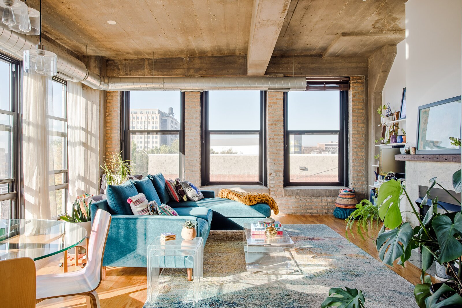 Photo 1 of 11 in Modern-Maximalist City Loft by Indigo Ink Designs - Dwell