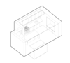 Modern home with Kitchen. Axonometric 1 Photo 12 of The Nook House