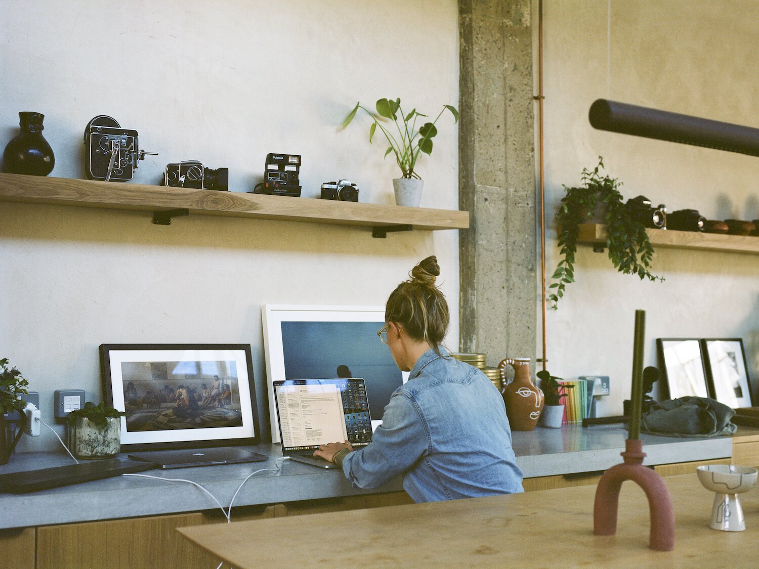 Photo 19 of 33 in My House A Filmmaker Couple Put a London Shoe