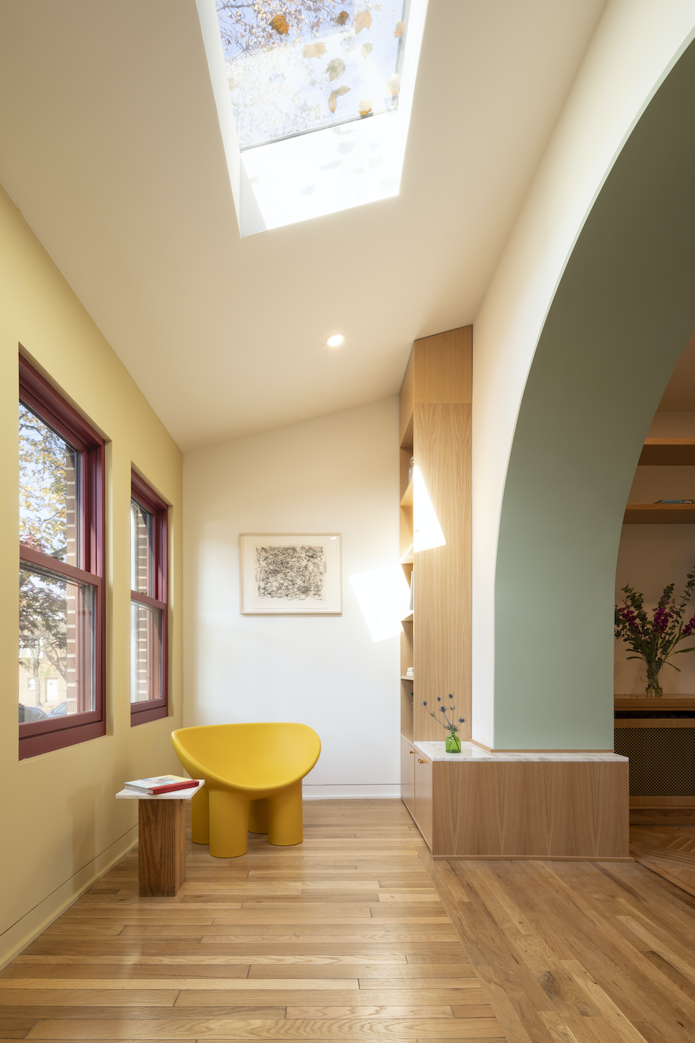 Photo 4 of 13 in Before & After A 1920s Row House Gets an Art Deco