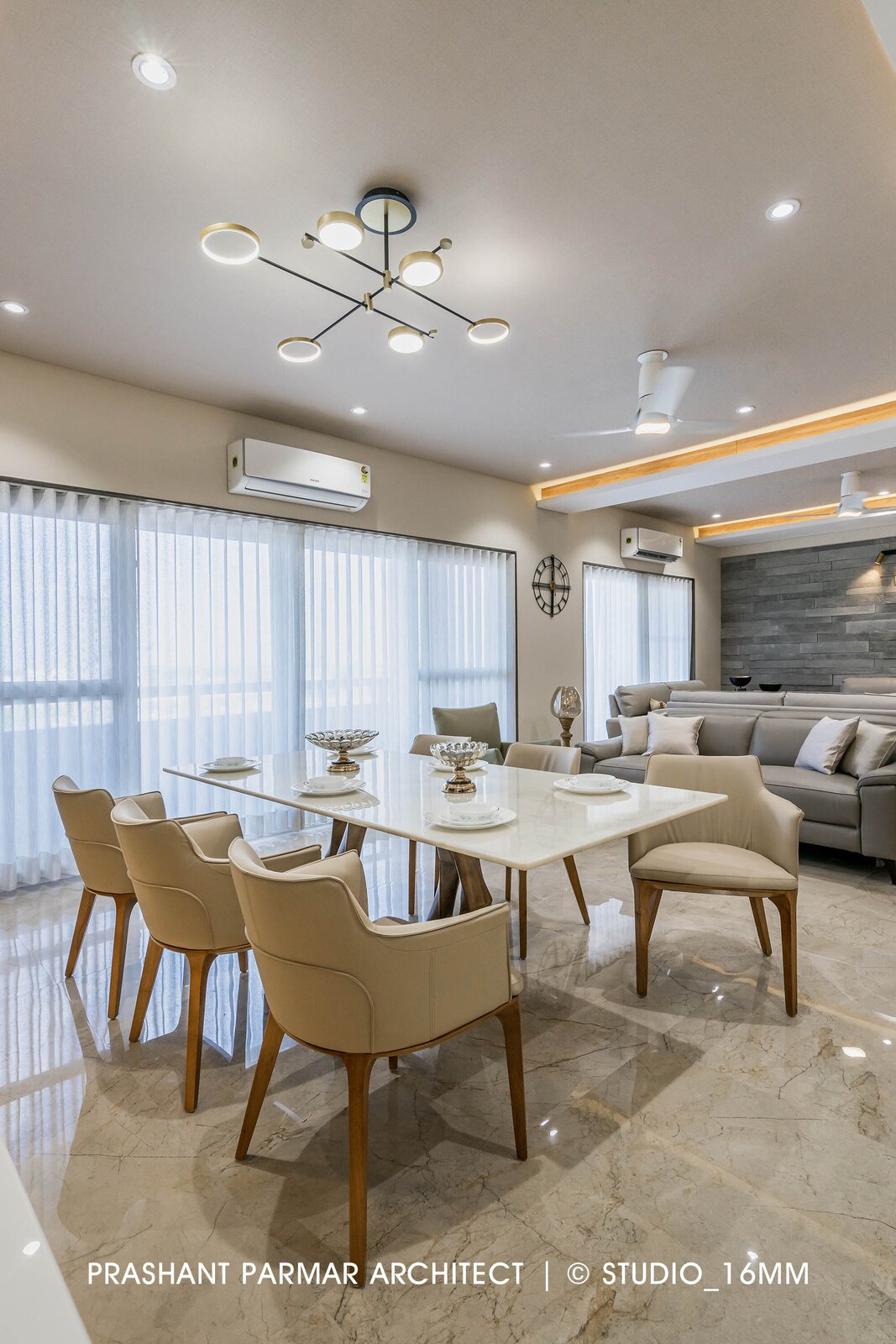 Photo 11 of 23 in Apartment Interior At Darshanam Clublife In Vadodara ...