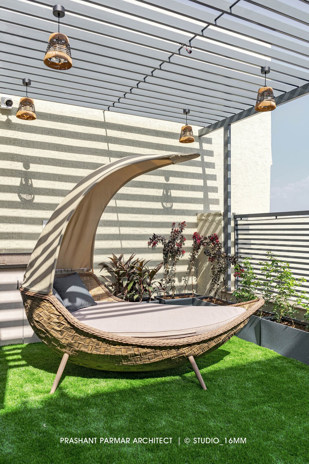 View of Photo 1 of 33 in Ultra-Modern Luxurious Penthouse in Ahmedabad by ...