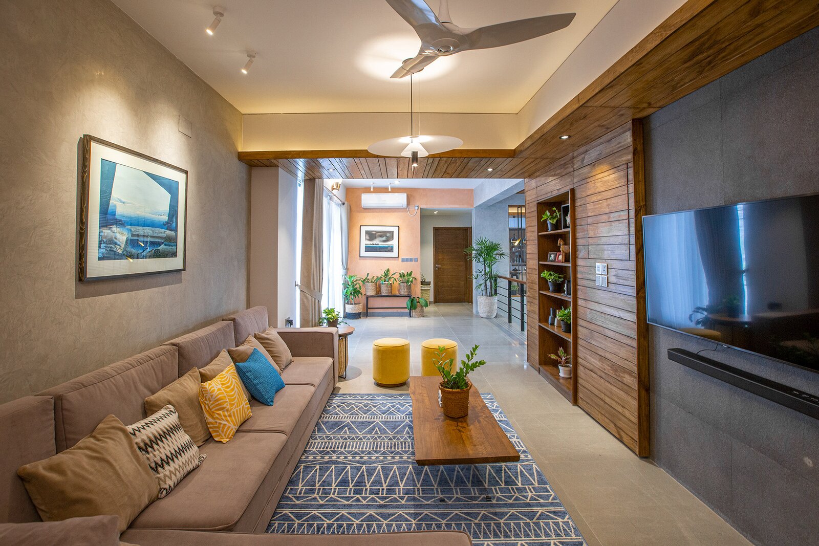 Photo 5 of 15 in Duplex Apartment Interior Design by Zero Inch ...