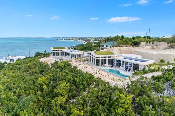 The villa has 3,295-square-feet of interior space and 2,020-square-feet of outdoor space, including a private pool and patio.