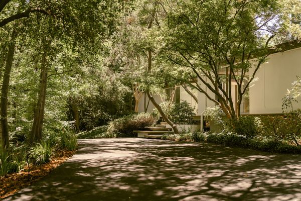 Designed in 1963 by architect David Stringer, the home is on the market for the first time in over 30 years.
