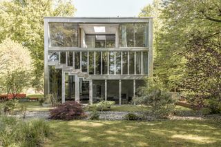 Nicknamed the Barcode House, This Steely Munich Home Rings Up for €10M
