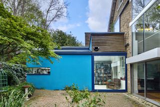 There’s a Bright Blue Studio at the Back of This £3.75M London Home