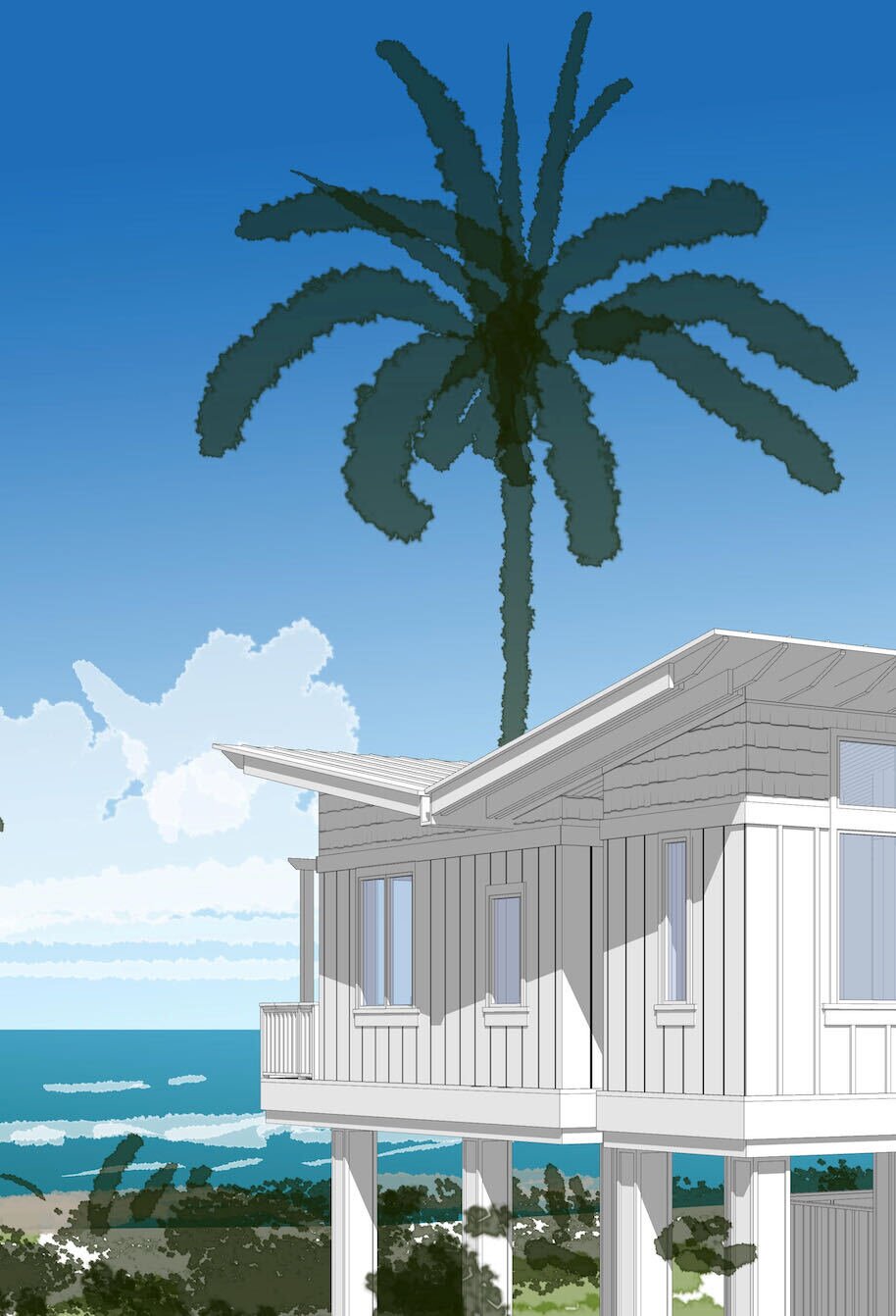 Photo 9 of 14 in The Butterfly House A Modern Home on Kauai's North