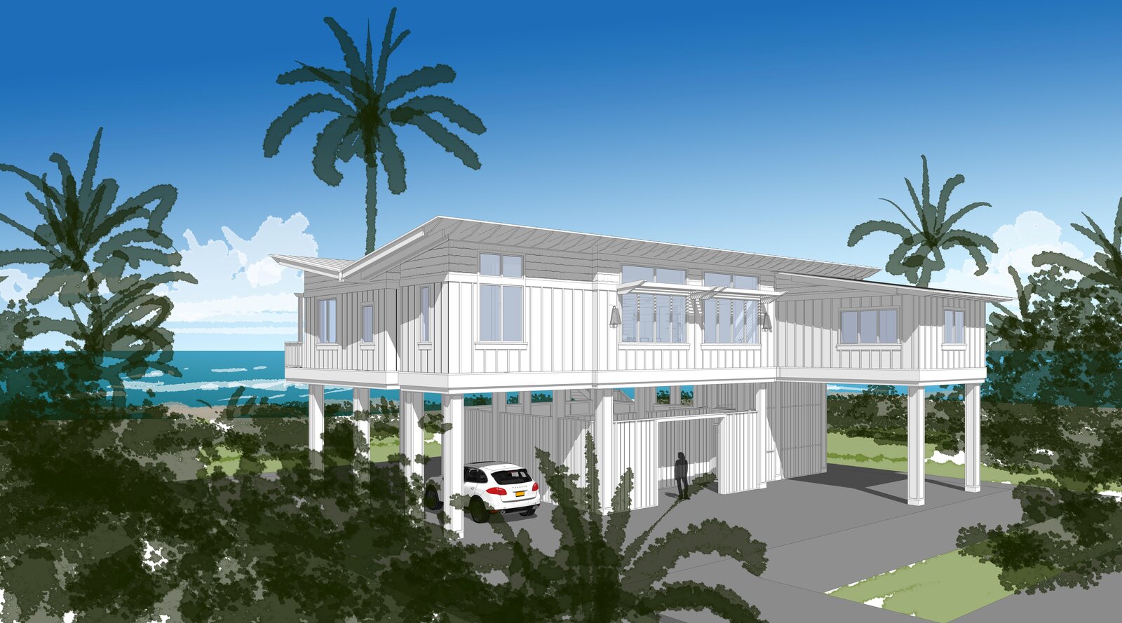 Photo 14 of 14 in The Butterfly House A Modern Home on Kauai's North