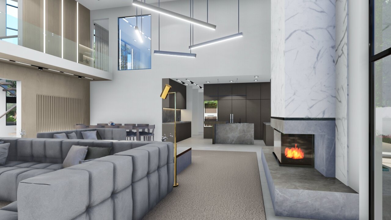 Photo 2 of 5 in The Lakewood Residence (Interiors) by Quickviz Media ...
