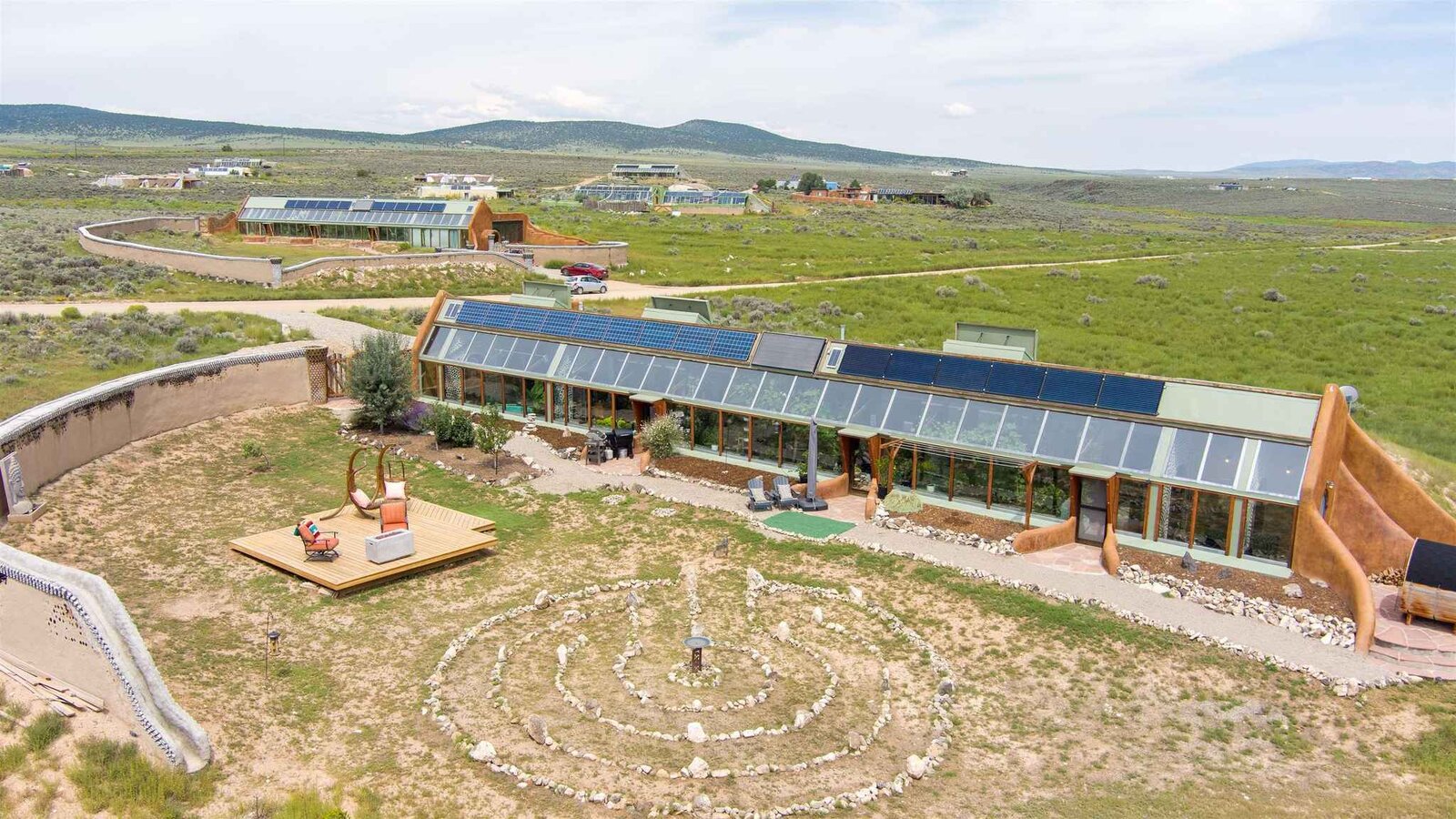 Photo 1 of 14 in Vallecitos Earthship by Jessica Johnson - Dwell - Luxury Regenerative Earthships