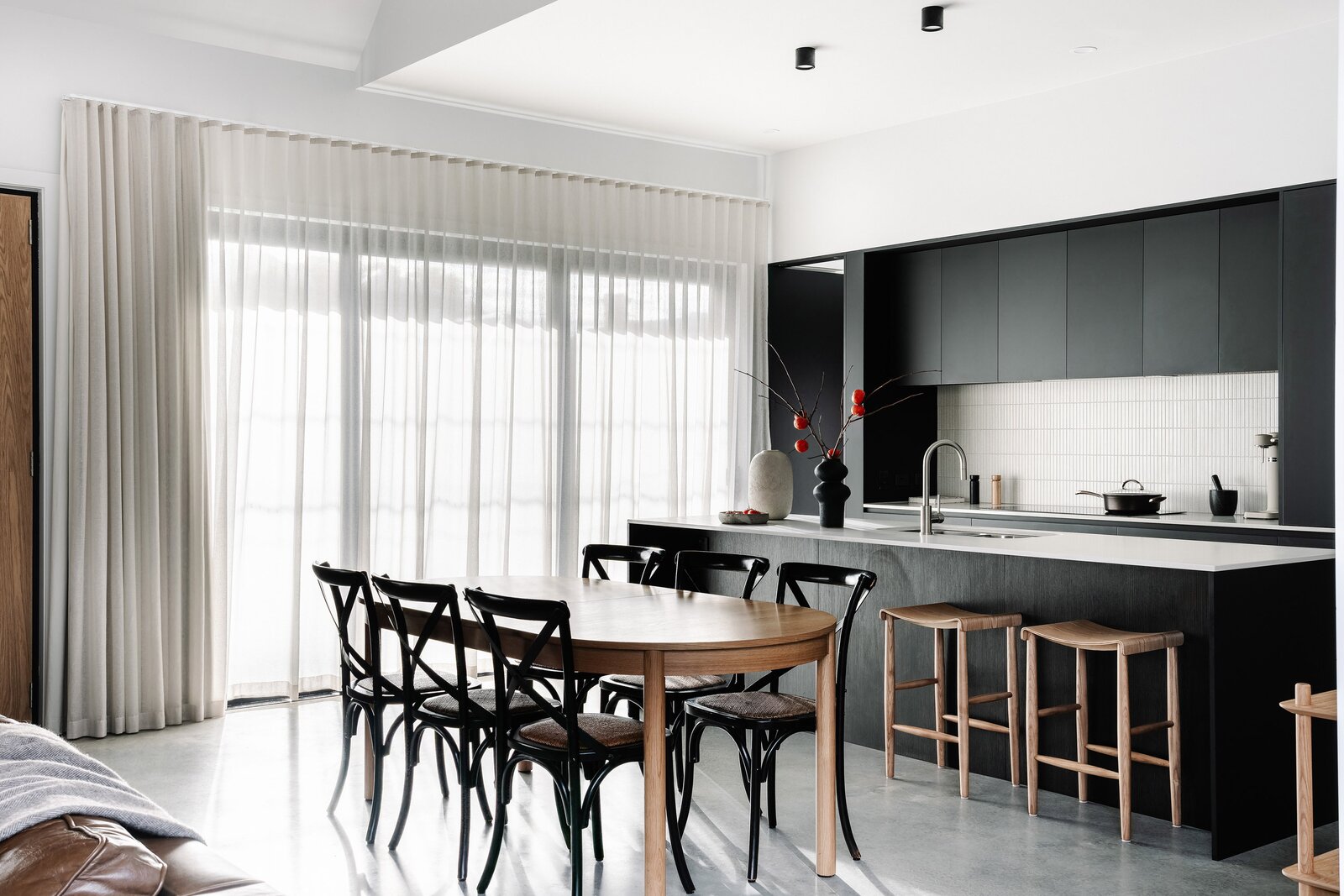 Photo 4 of 13 in They Built Their Japanese-Inspired Home So That Their ...