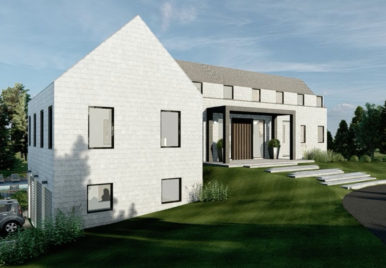 Photo 3 of 6 in Wilson Point Residence by Hayden Terjeson Dwell